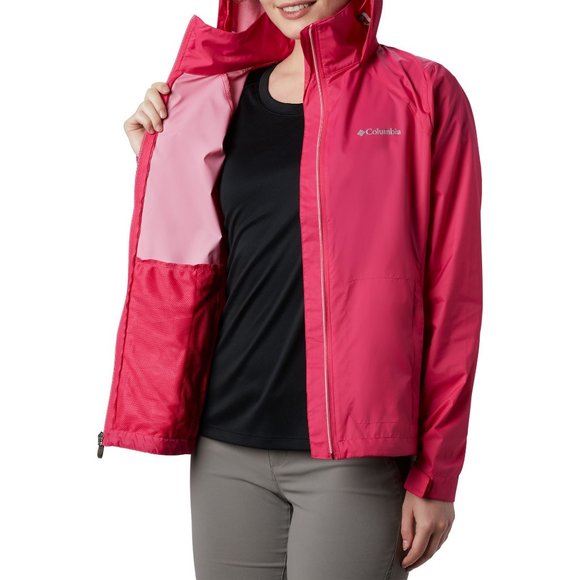 Women's Columbia Rain Jacket XL - Picture 2 of 3